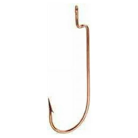 EAGLE CLAW LAZER BRONZE WORM Z BEND HOOK SIZE 3/0