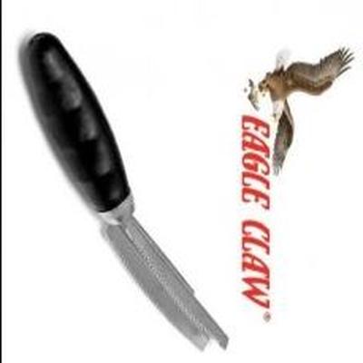 EAGLE CLAW 03030-002 EAGLE CLAW RUBBER HANDLE SCALER, TWO ROWS SMALL TEETH, 12/CTN RHS