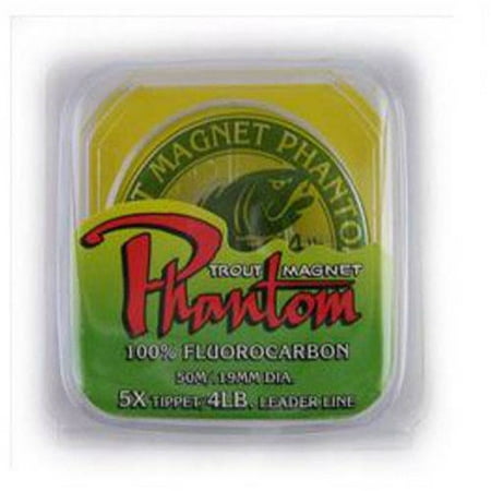 LELAND'S 87472 TROUT MAGNET PHANTOM 6X TIPPET 4 LB LEADER