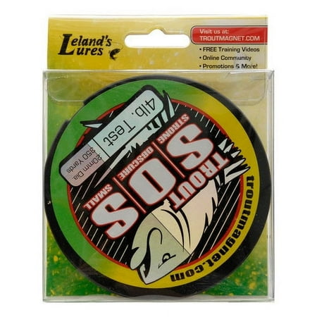 LELAND 87665 SOS TROUT MAGNET FISHING LINE 4 LB TSOS4
