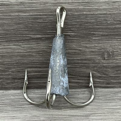 FJ NEIL WEIGHTED TREBLE 12/0 SNATCH HOOK