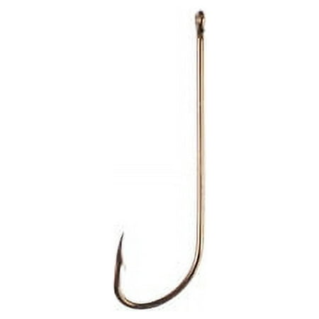 EAGLE CLAW REFILL EXTRA LONG SHANK BRONZE HOOK SIZE 4 (5 TO CARTON)