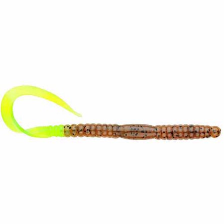 BASS ASSASSIN CURLEY TAIL 7.5 INCH PUMPKIN CHART