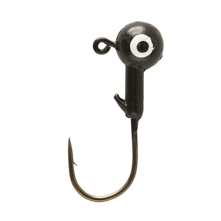 EAGLE CLAW BALL JIG HEAD 1/32 OZ BLACK